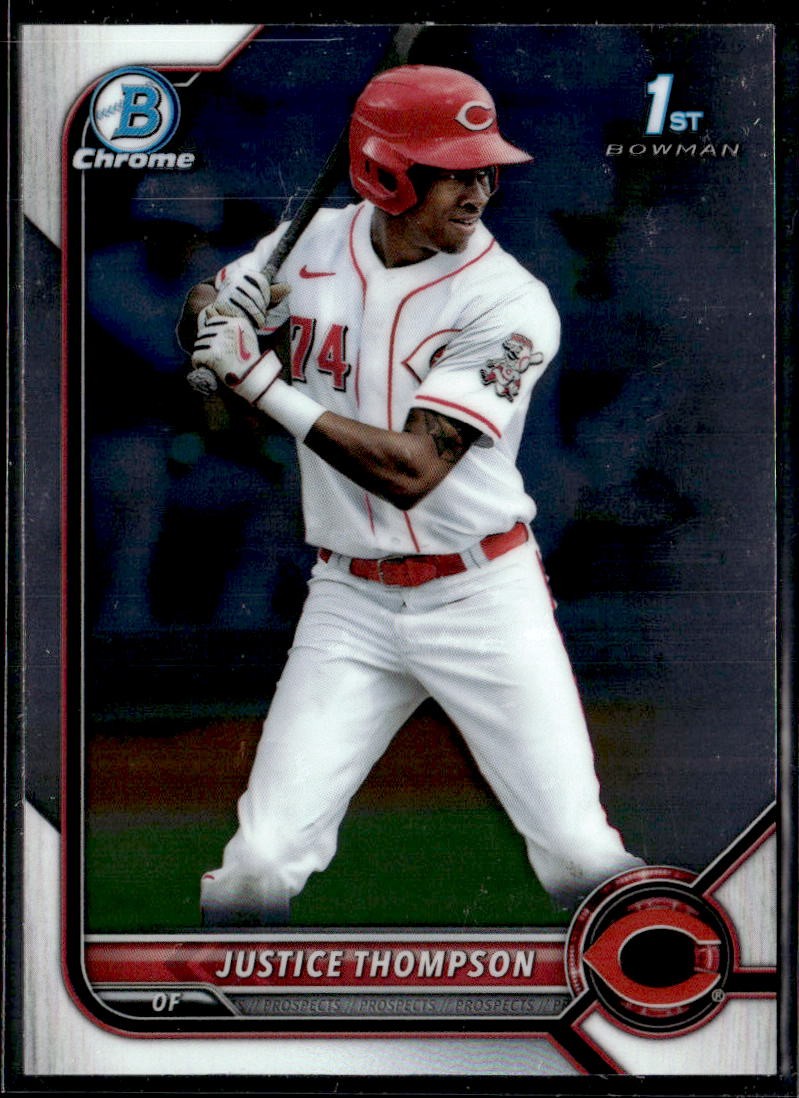 2022 Bowman Justice Thompson Chrome Prospects