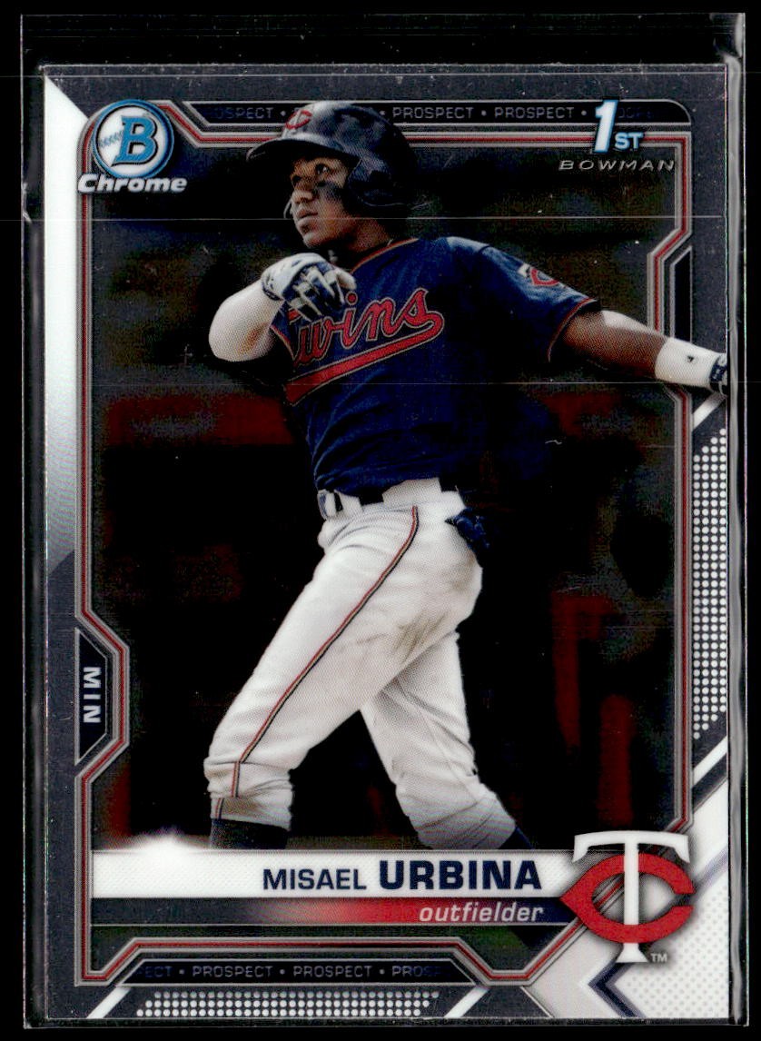 2021 Bowman Chrome Misael Urbina Prospects