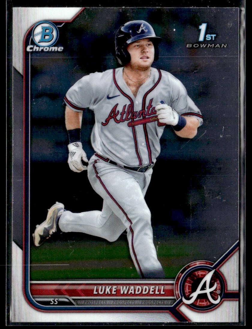 2022 Bowman Luke Waddell Chrome Prospects