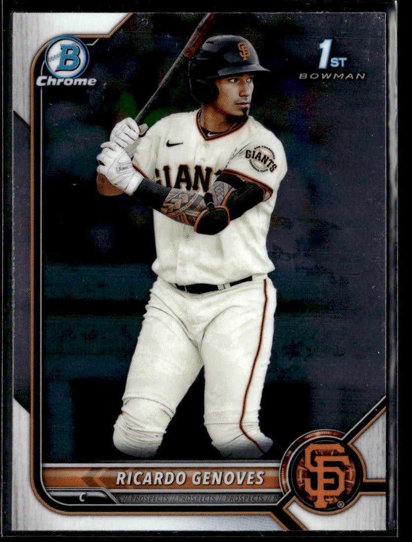 2022 Bowman Ricardo Genoves Chrome Prospects
