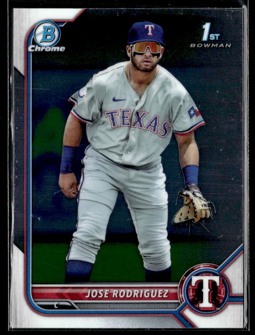 2022 Bowman Jose Rodriguez Chrome Prospects