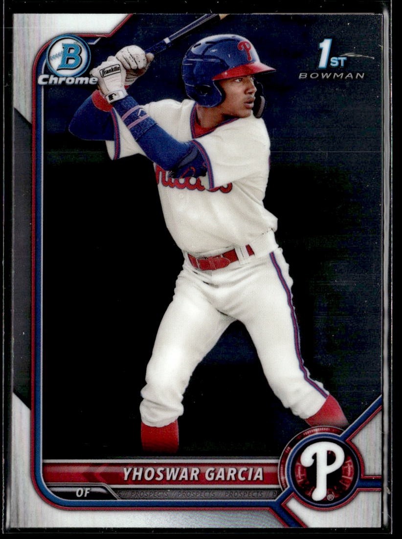 2022 Bowman Yhoswar Garcia Chrome Prospects