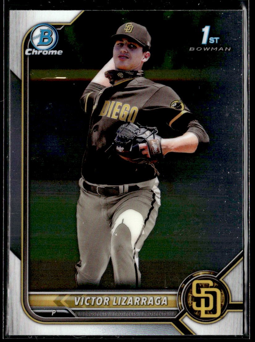 2022 Bowman Victor Lizarraga Chrome Prospects
