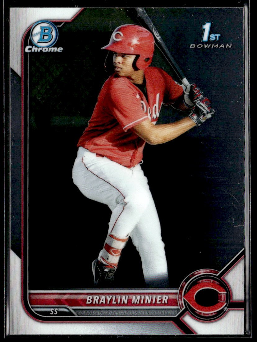 2022 Bowman Braylin Minier Chrome Prospects