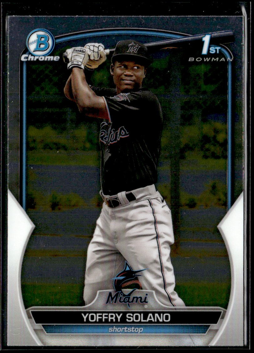 2023 Bowman Yoffry Solano Chrome Prospects