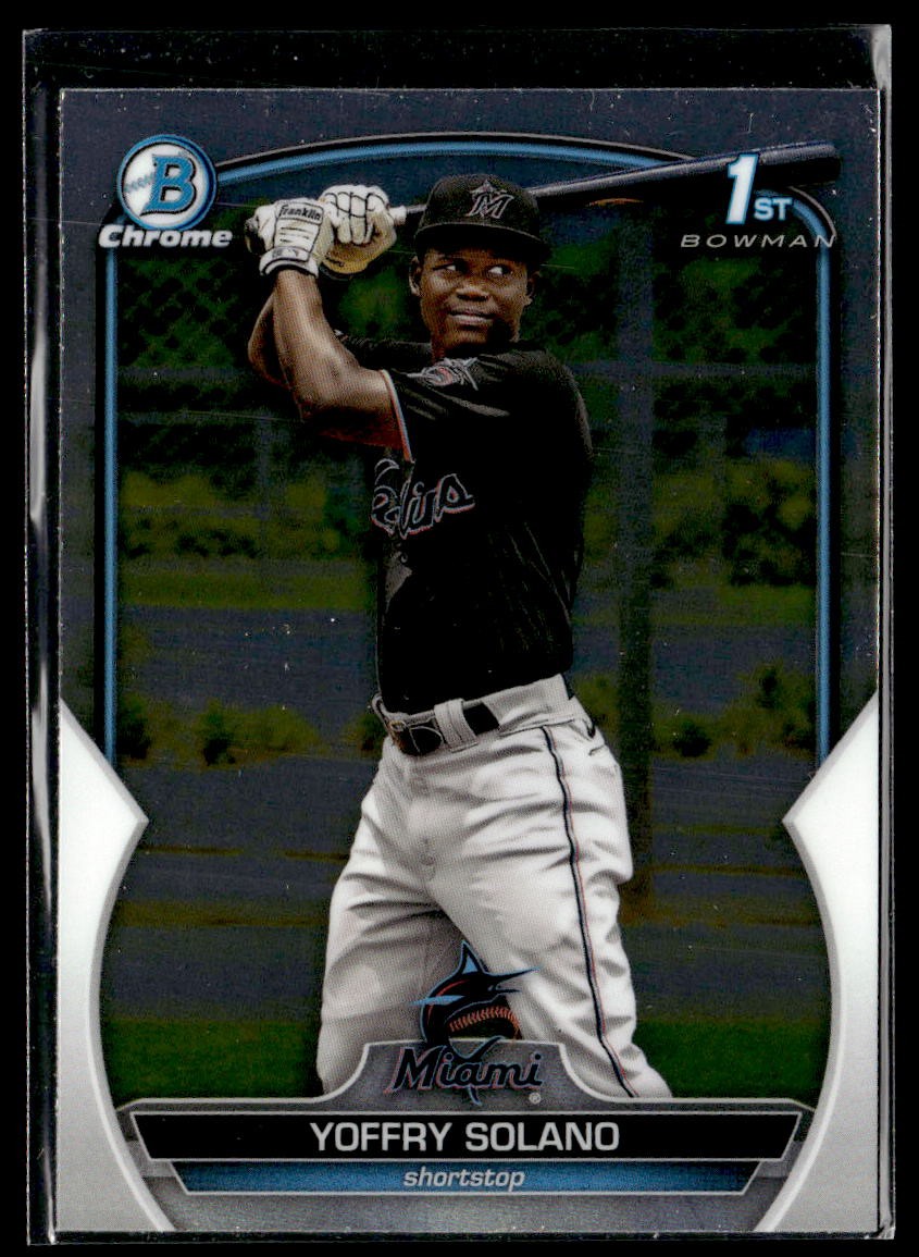2023 Bowman Yoffry Solano Chrome Prospects