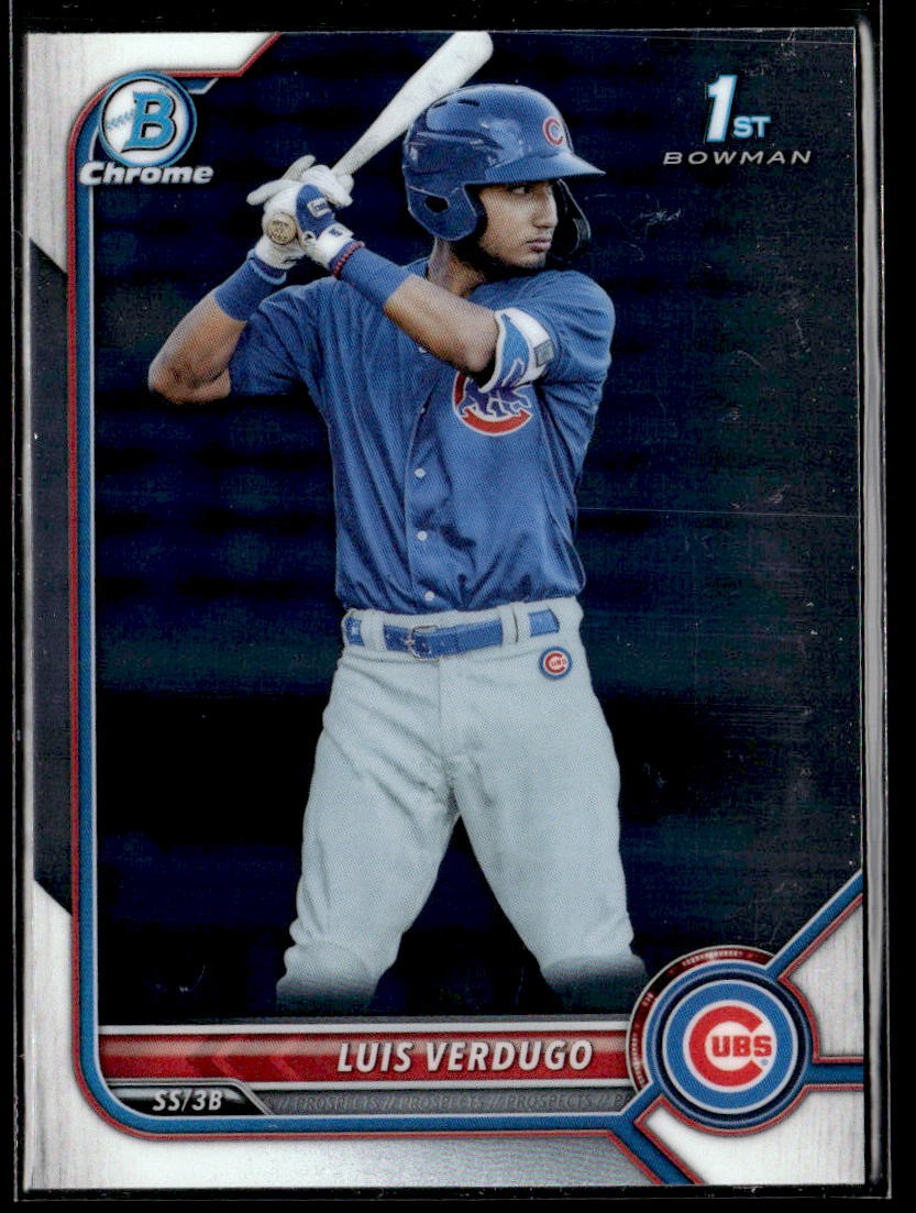 2022 Bowman Luis Verdugo Chrome Prospects