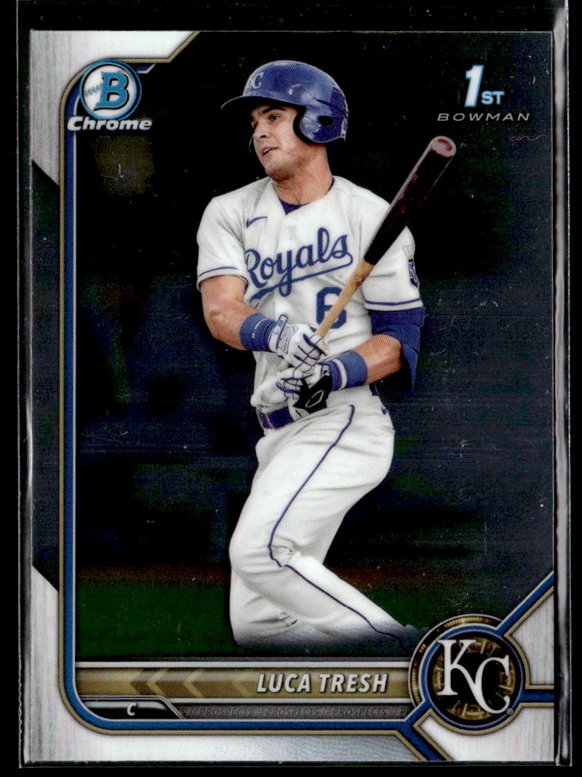 2022 Bowman Luca Tresh Chrome Prospects