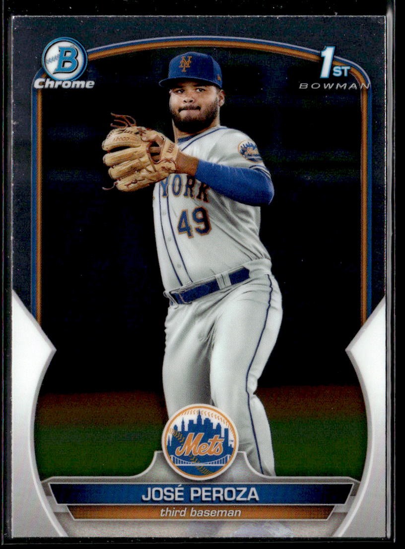 2023 Bowman Jose Peroza Chrome Prospects