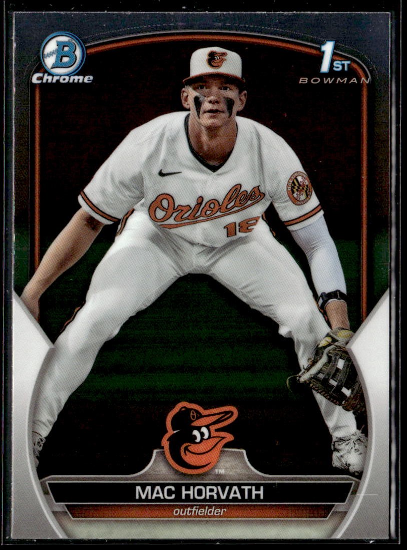 2023 Bowman Draft Mac Horvath Chrome