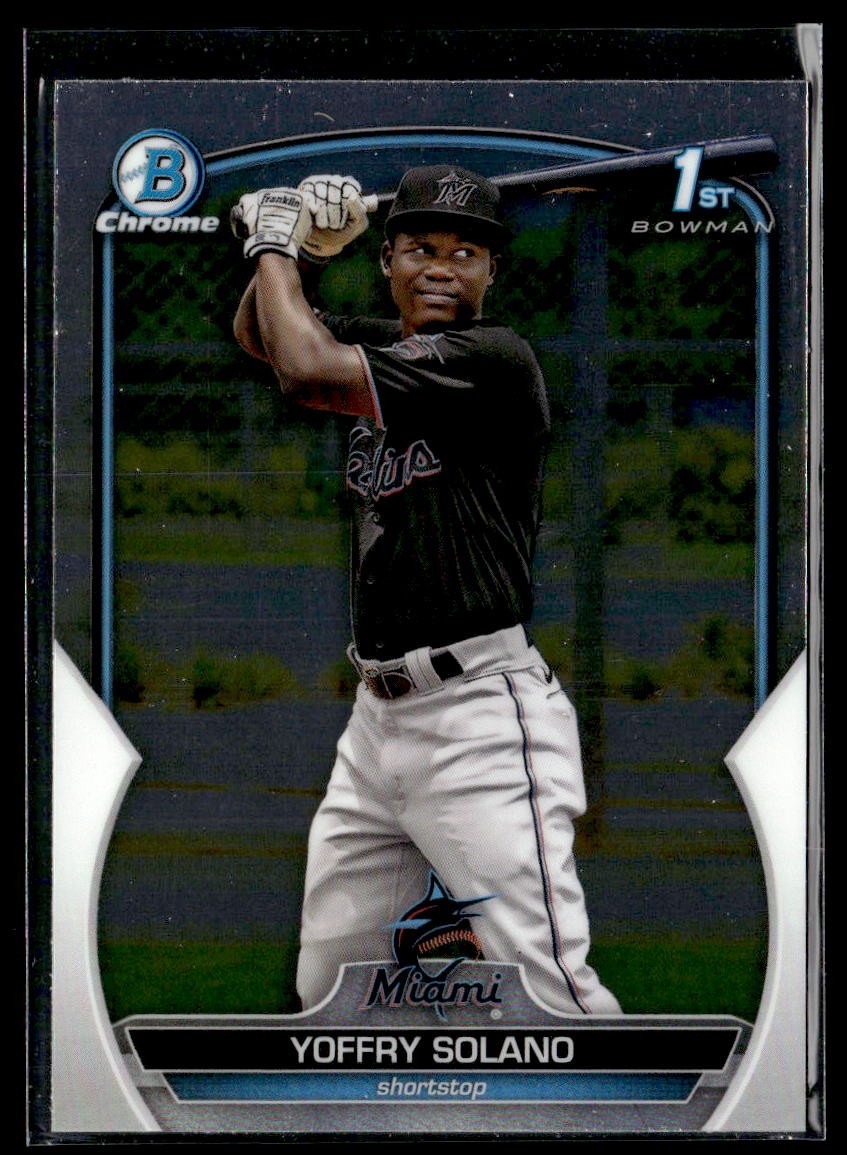 2023 Bowman Yoffry Solano Chrome Prospects