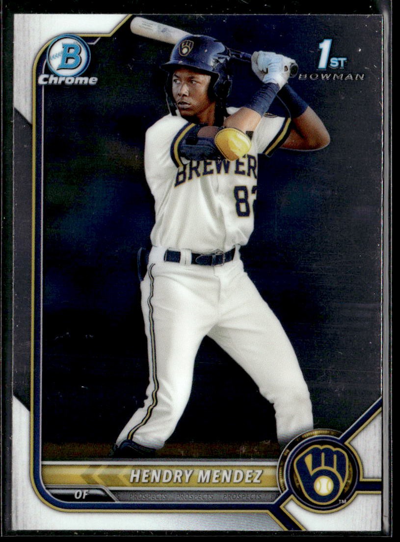 2022 Bowman Hendry Mendez Chrome Prospects