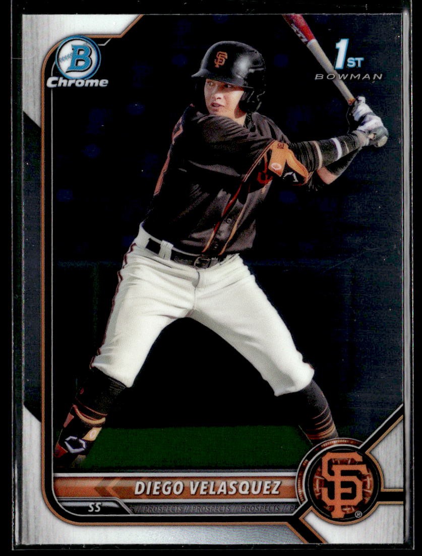 2022 Bowman Diego Velasquez Chrome Prospects