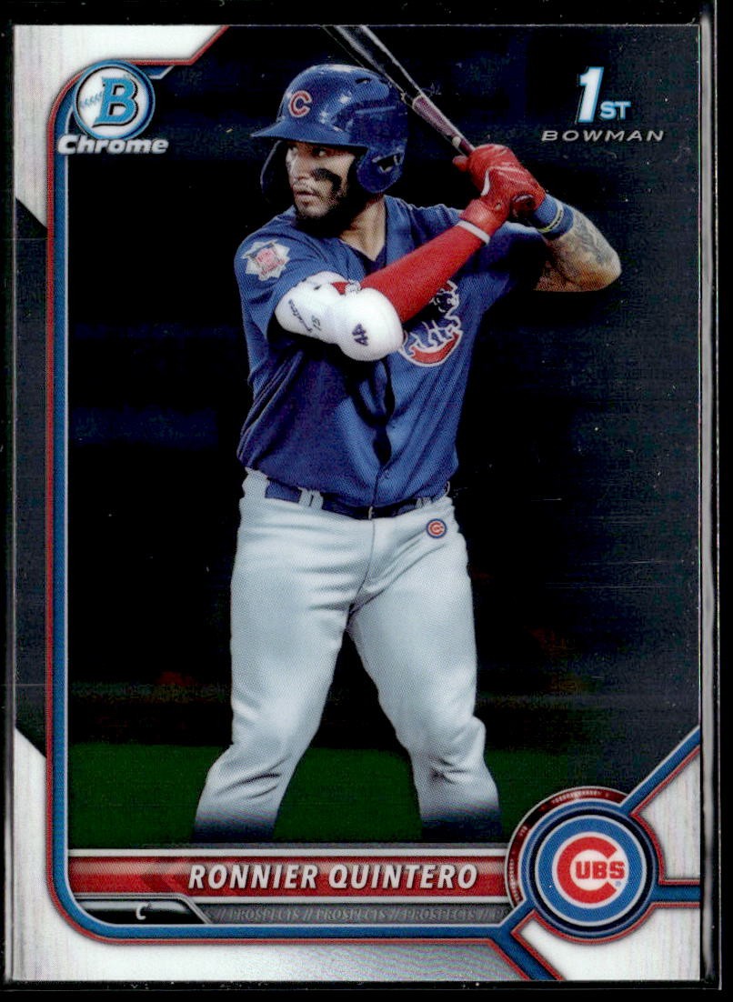 2022 Bowman Ronnier Quintero Chrome Prospects