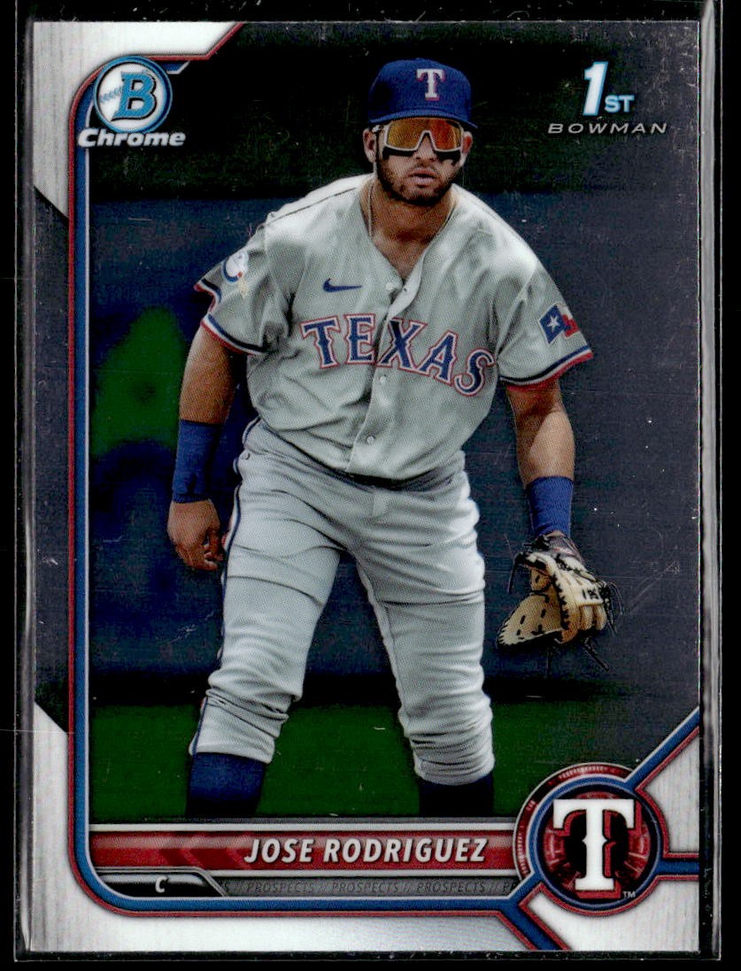 2022 Bowman Jose Rodriguez Chrome Prospects