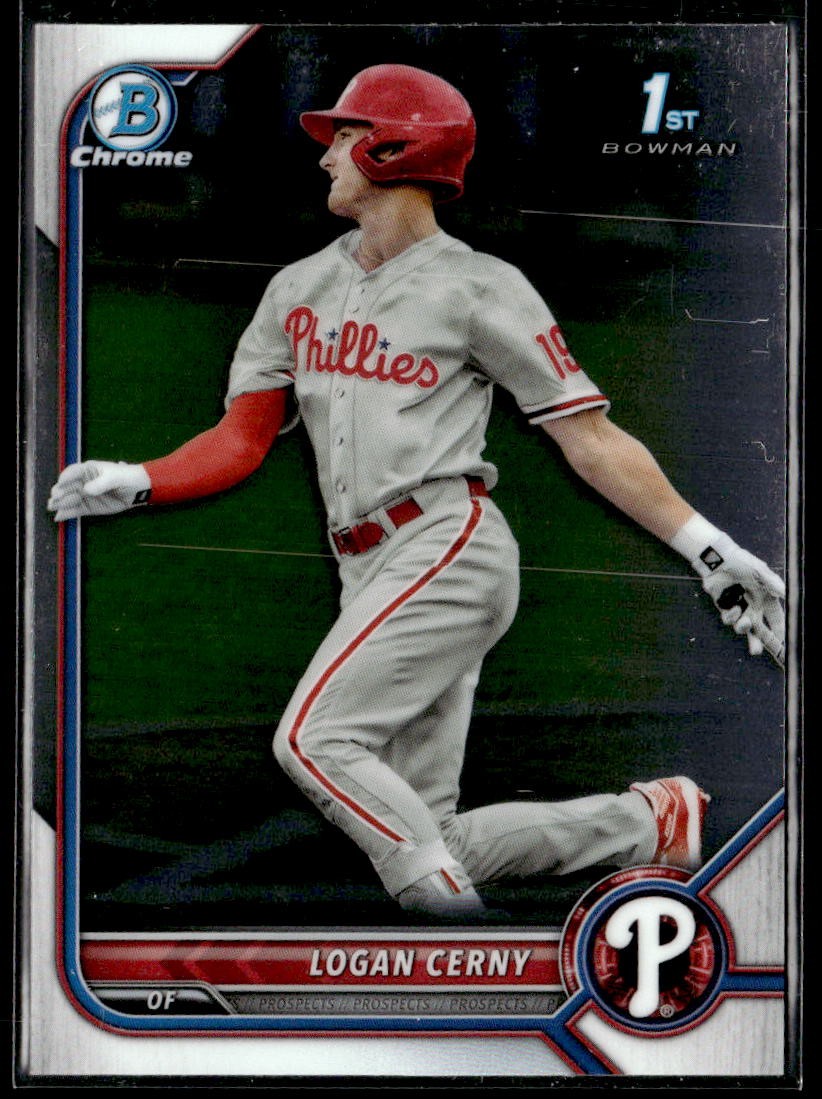 2022 Bowman Logan Cerny Chrome Prospects