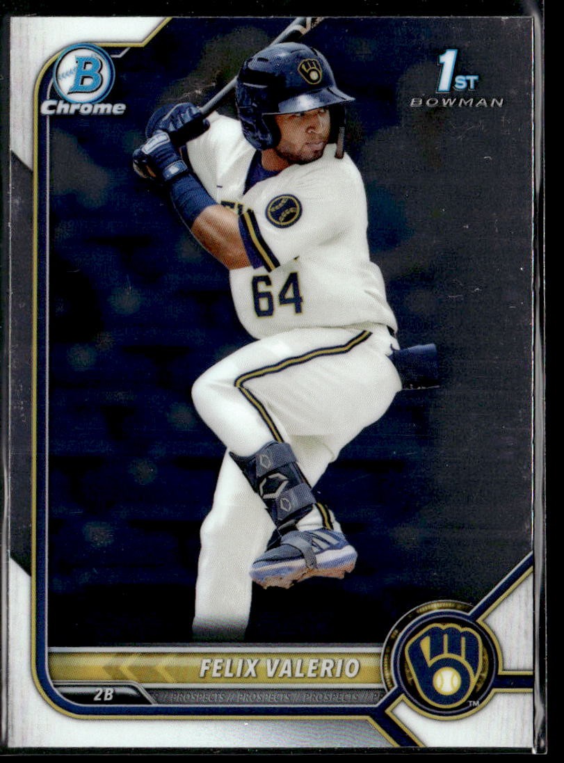2022 Bowman Felix Valerio Chrome Prospects