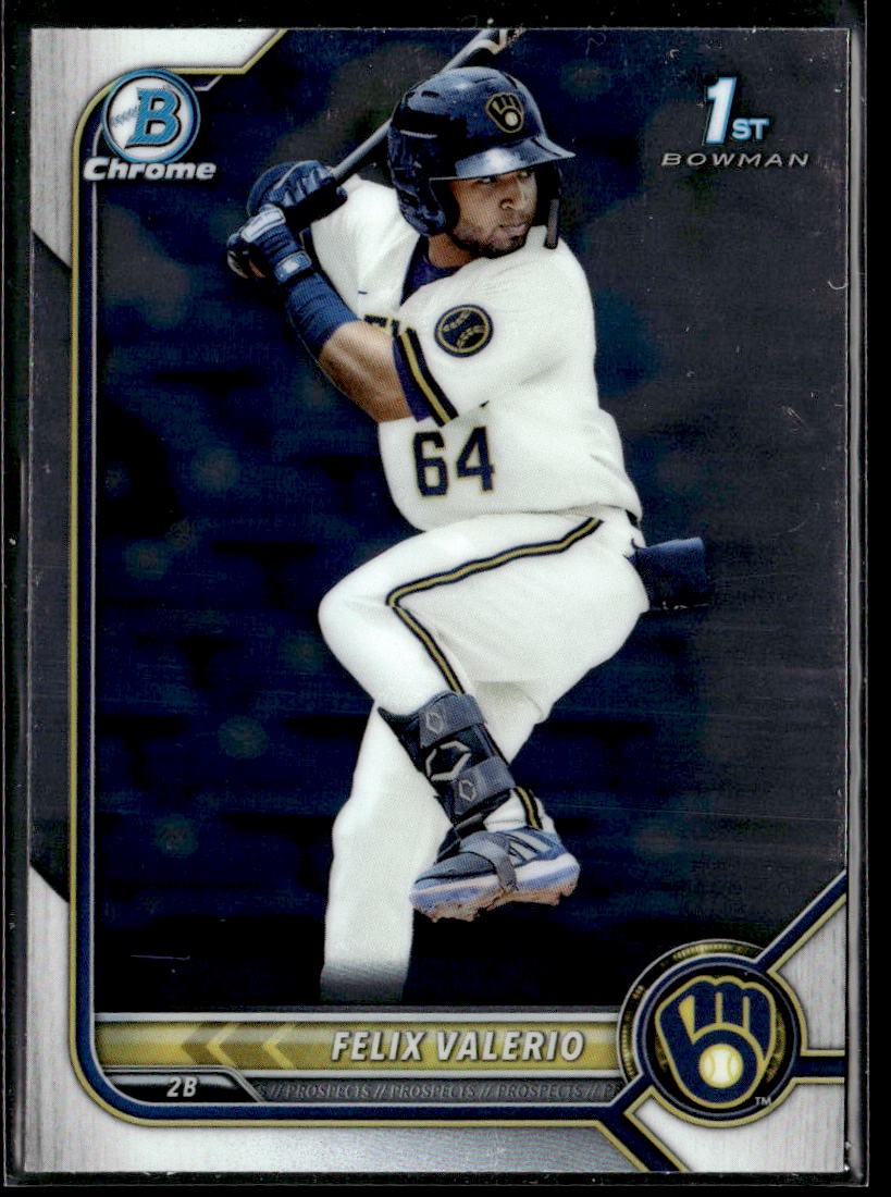 2022 Bowman Felix Valerio Chrome Prospects