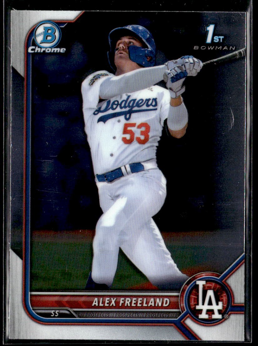 2022 Bowman Draft Alex Freeland Chrome