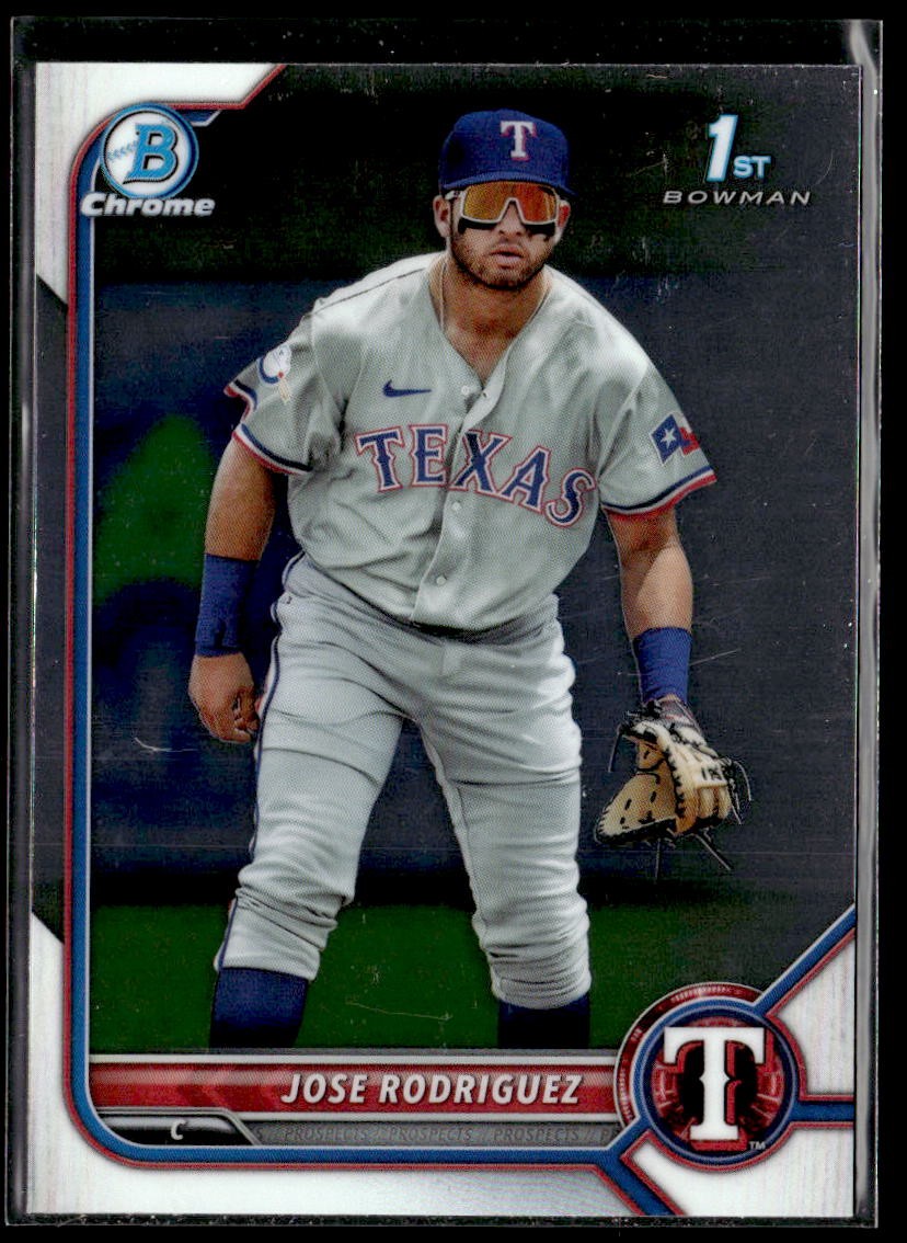 2022 Bowman Jose Rodriguez Chrome Prospects