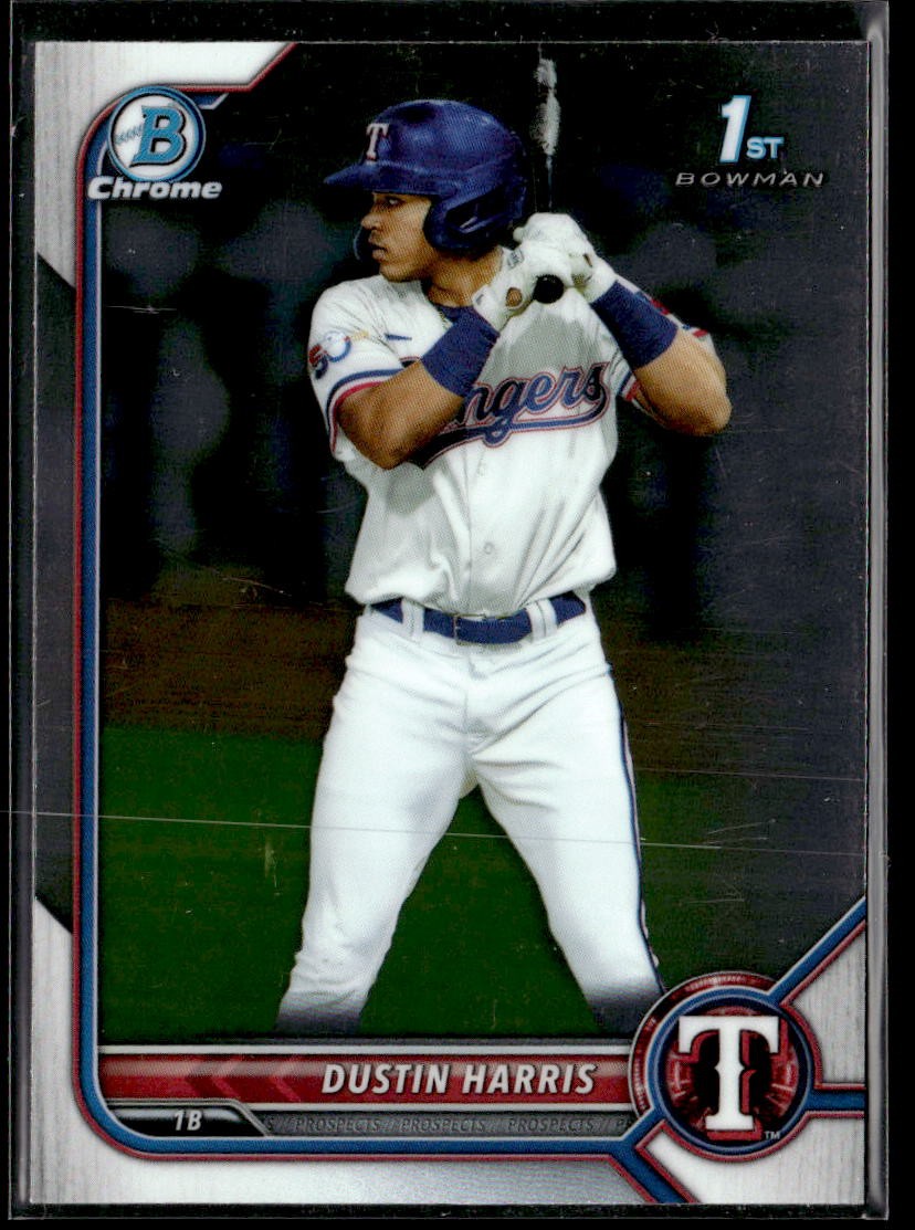 2022 Bowman Dustin Harris Chrome Prospects