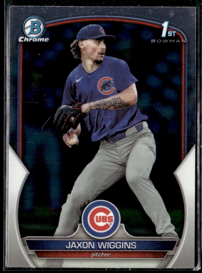 2023 Bowman Draft Jaxon Wiggins Chrome