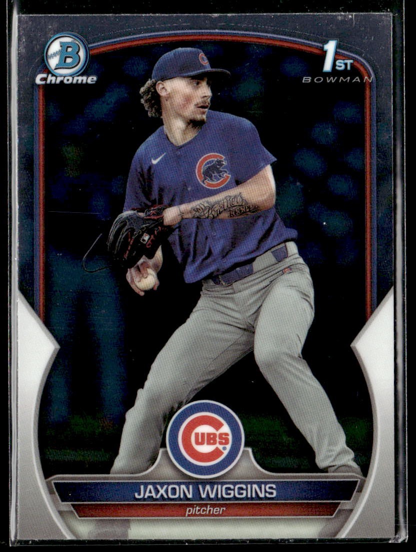 2023 Bowman Draft Jaxon Wiggins Chrome
