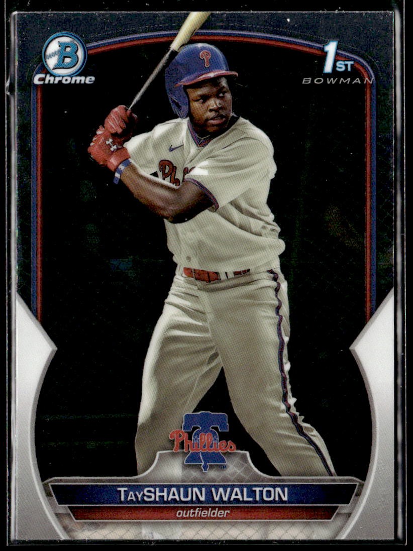 2023 Bowman Draft TayShaun Walton Chrome