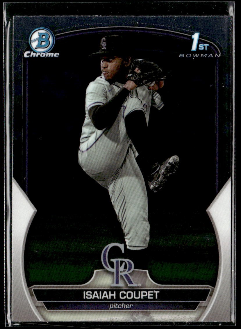 2023 Bowman Draft Isaiah Coupet Chrome