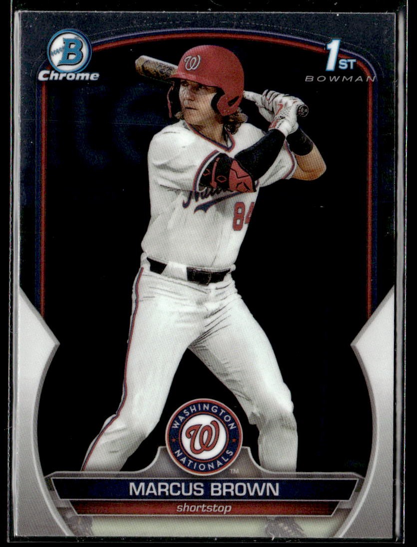 2023 Bowman Draft Marcus Brown Chrome