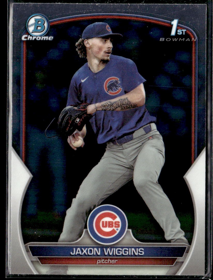 2023 Bowman Draft Jaxon Wiggins Chrome