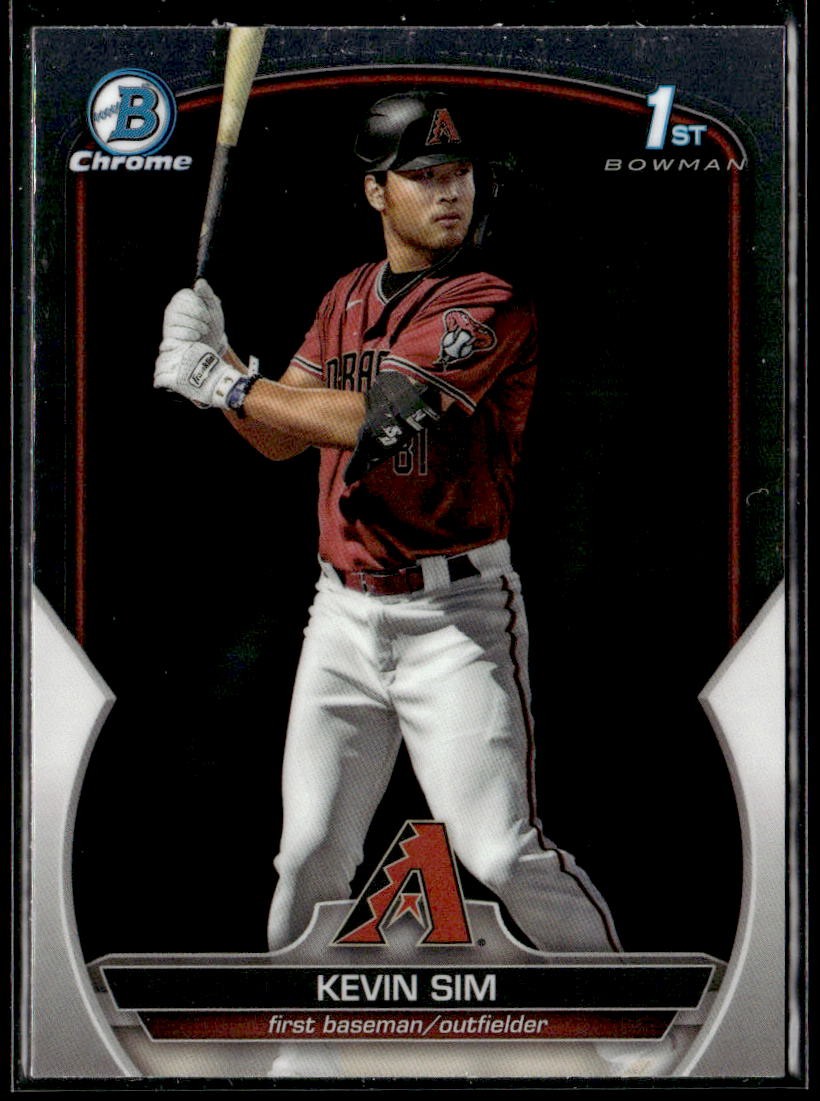 2023 Bowman Draft Kevin Sim Chrome