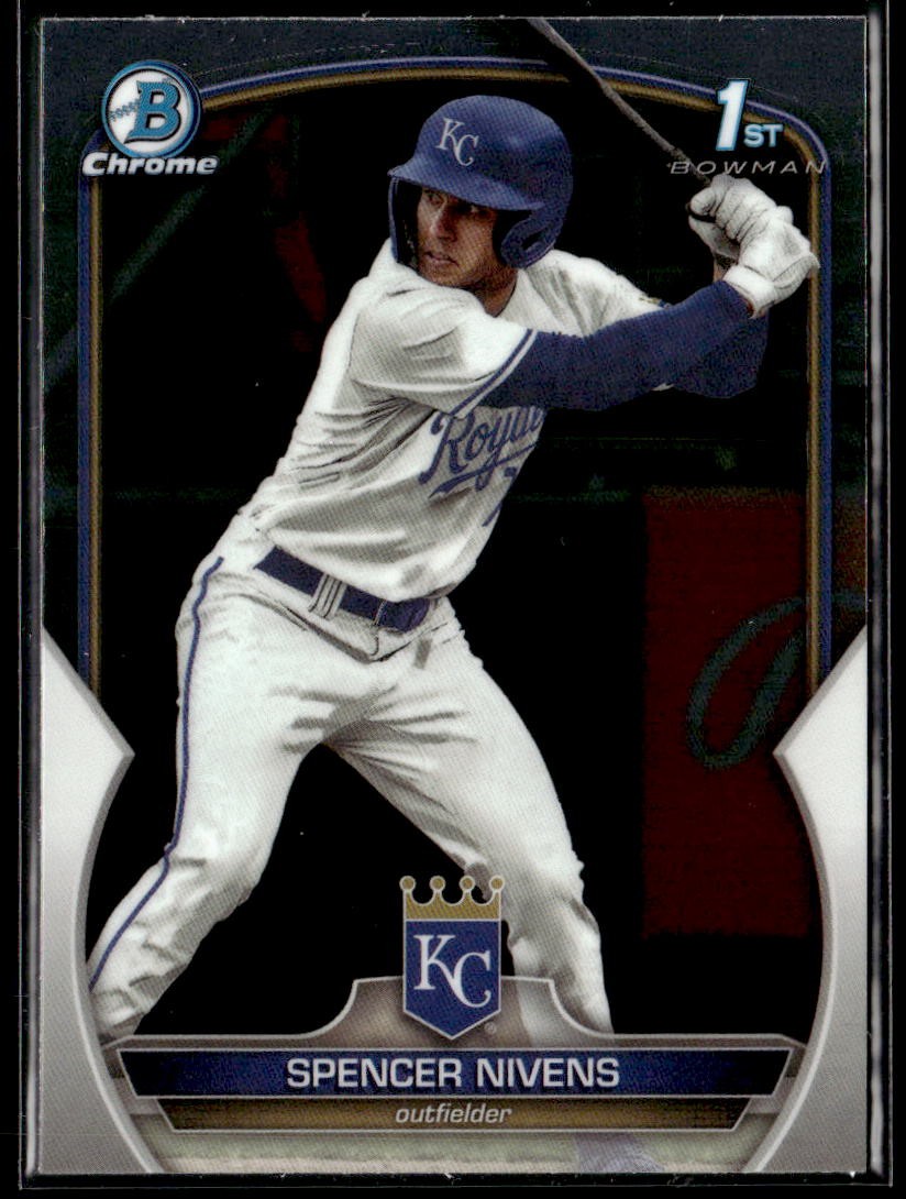 2023 Bowman Draft Spencer Nivens Chrome