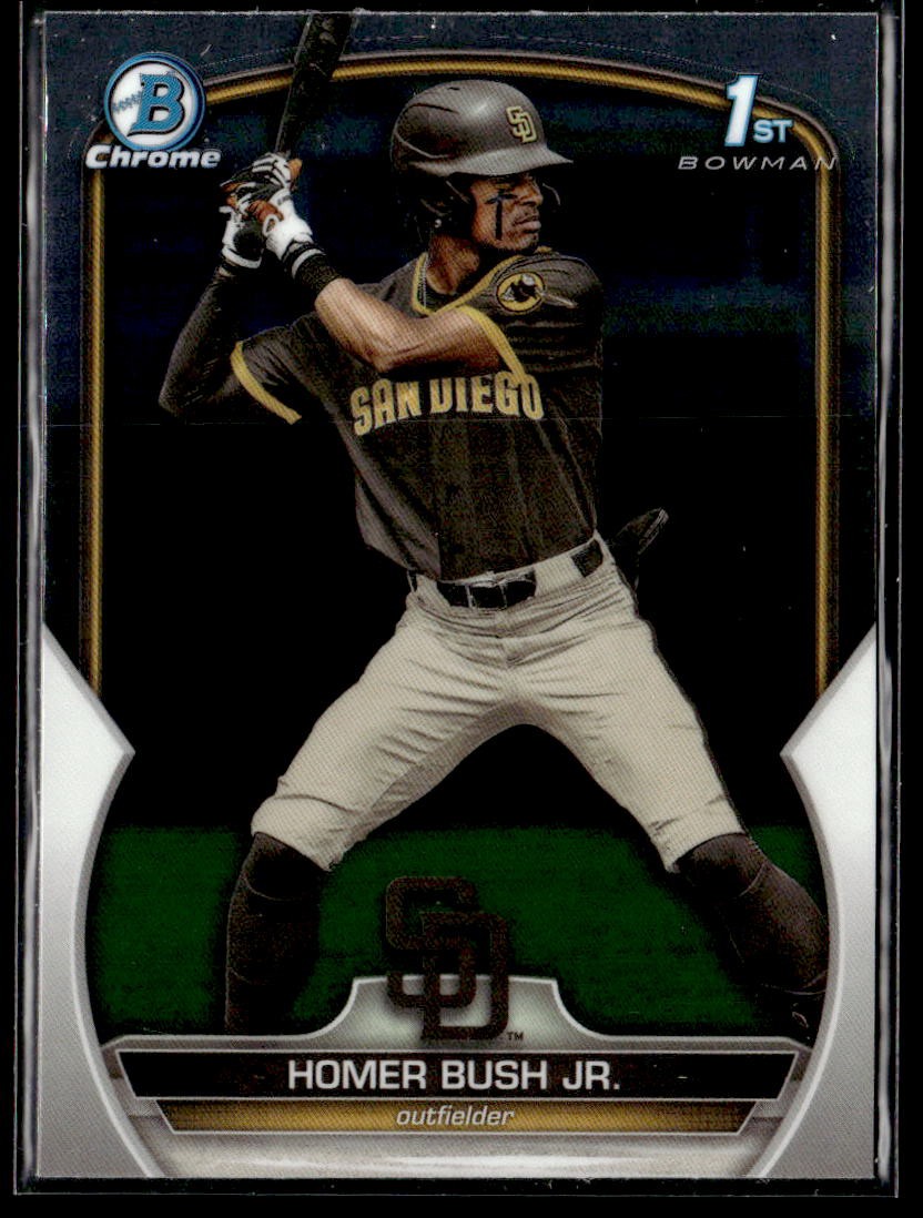 2023 Bowman Draft Homer Bush Jr. Chrome