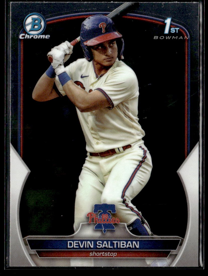2023 Bowman Draft Devin Saltiban Chrome