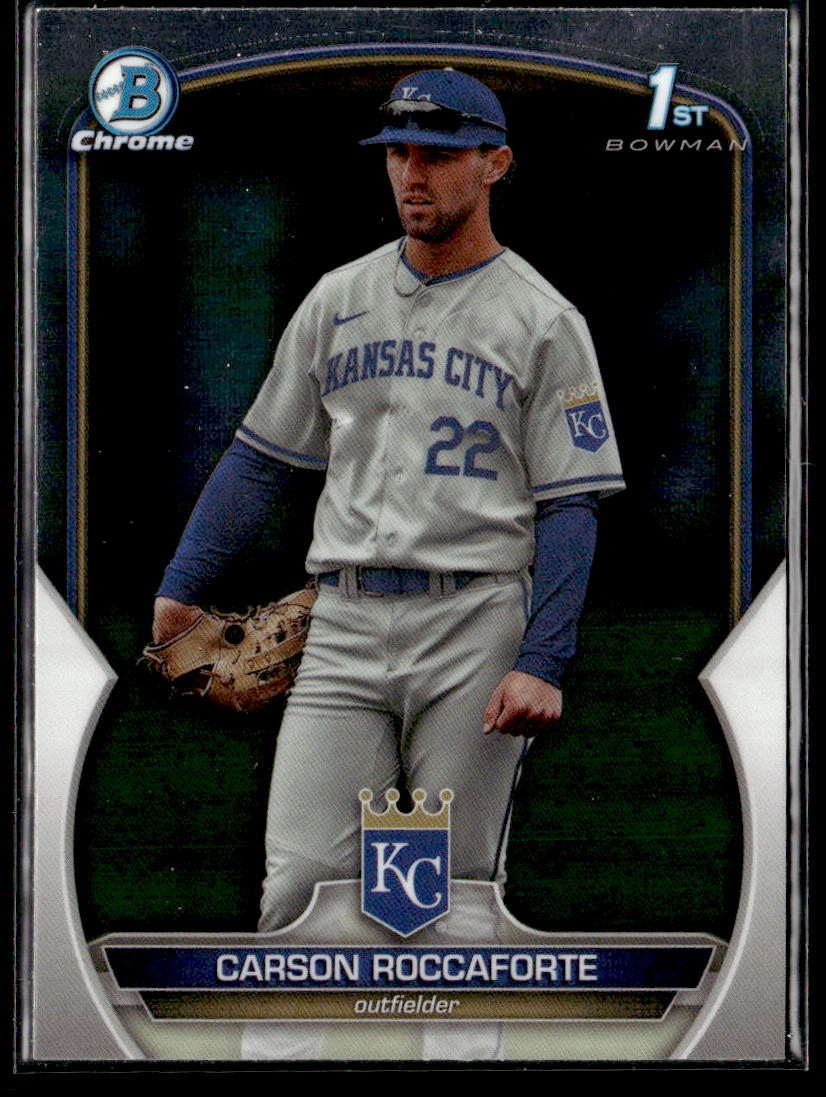 2023 Bowman Draft Carson Roccaforte Chrome