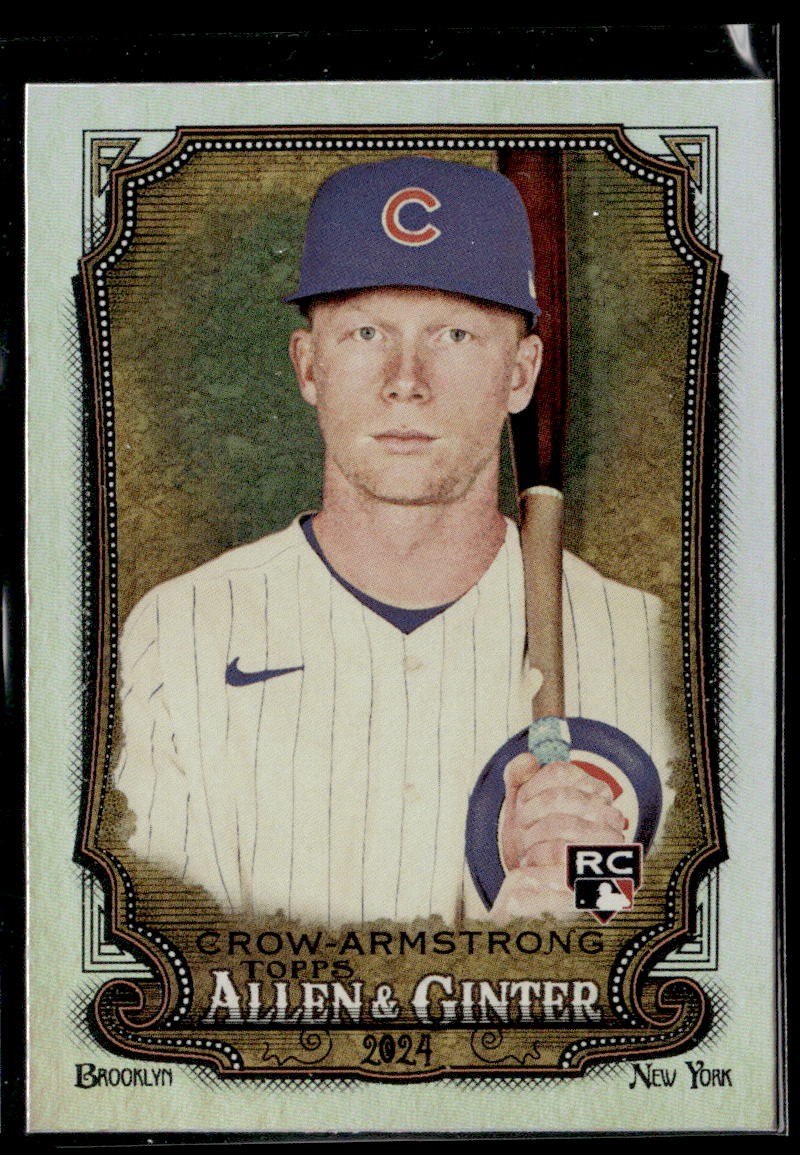 2024 Topps Allen & Ginter #46 Pete Crow-Armstrong Silver Portrait