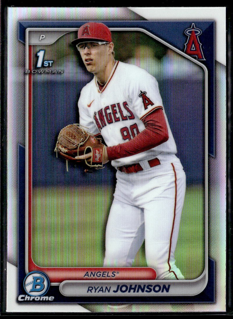 2024 Bowman Draft #BDC-41 Ryan Johnson Chrome Refractor