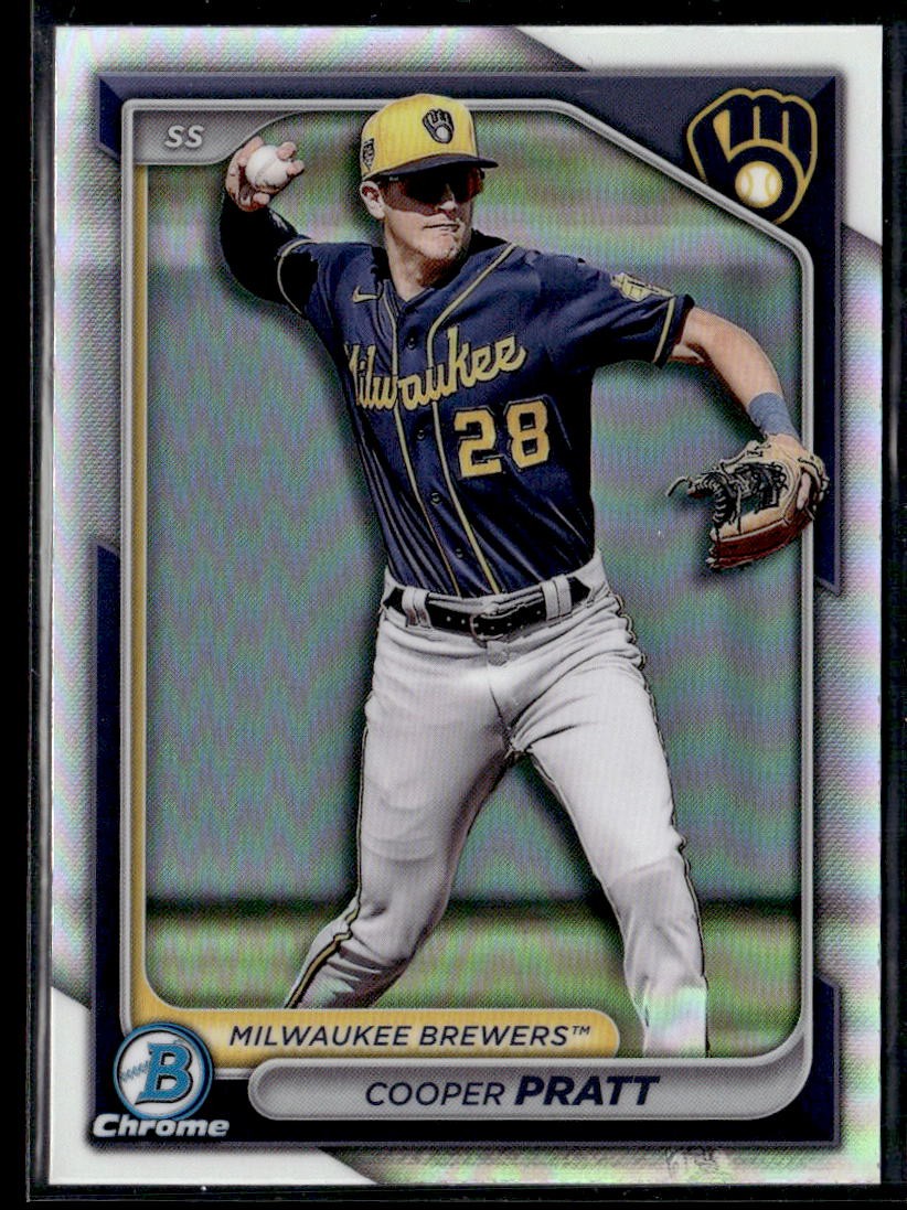 2024 Bowman Draft #BDC-84 Cooper Pratt Chrome Refractor