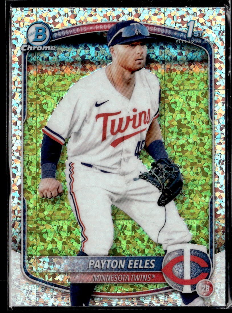 2025 Bowman #BCP-78 Payton Eeles Chrome Prospects Mini Diamond Refractor