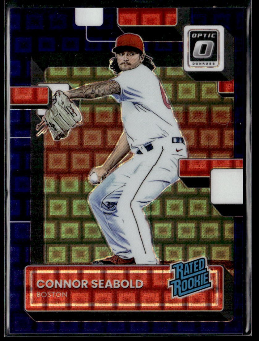 2022 Donruss Optic #59 Connor Seabold Pandora Purple Prizm #/99