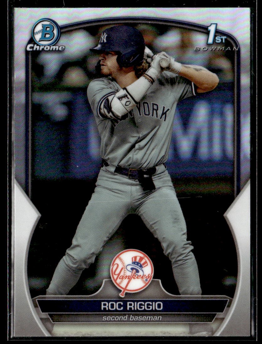 2023 Bowman Draft #BDC-30 Roc Riggio Chrome Refractor