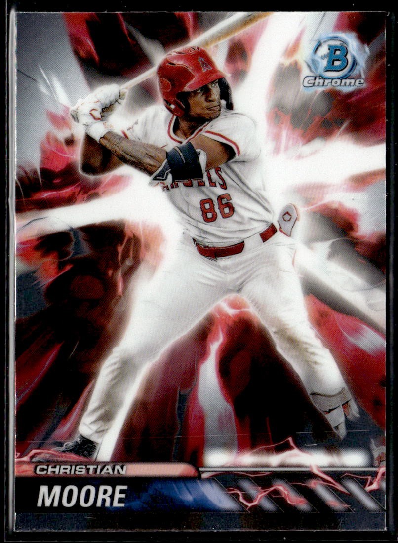 2024 Bowman Draft #PP-4 Christian Moore Plasma Power