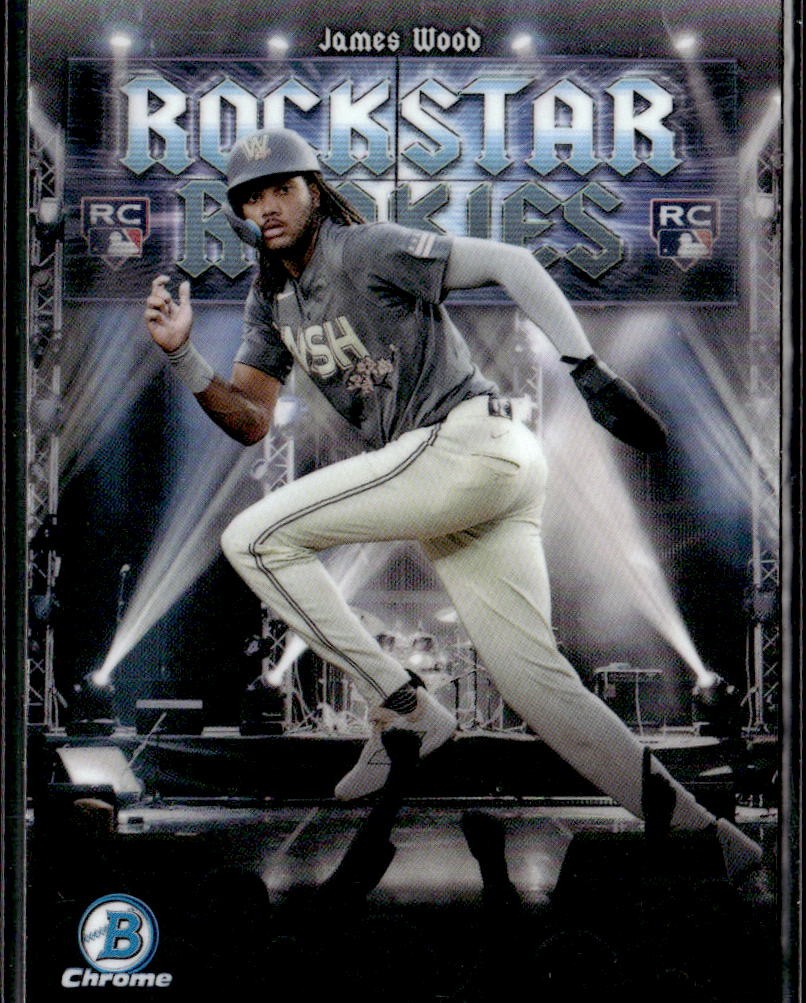 2025 Bowman #RR-11 James Wood Rockstar Rookies