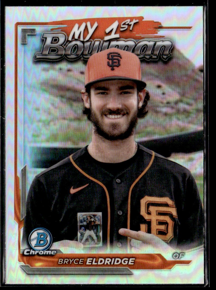 2024 Bowman Chrome #M1B-1 Bryce Eldridge My 1st Bowman