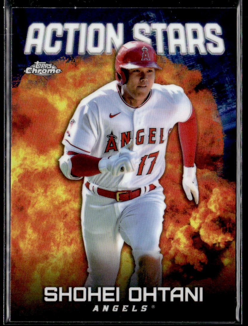 2023 Topps Update #AS-4 Shohei Ohtani Action Stars