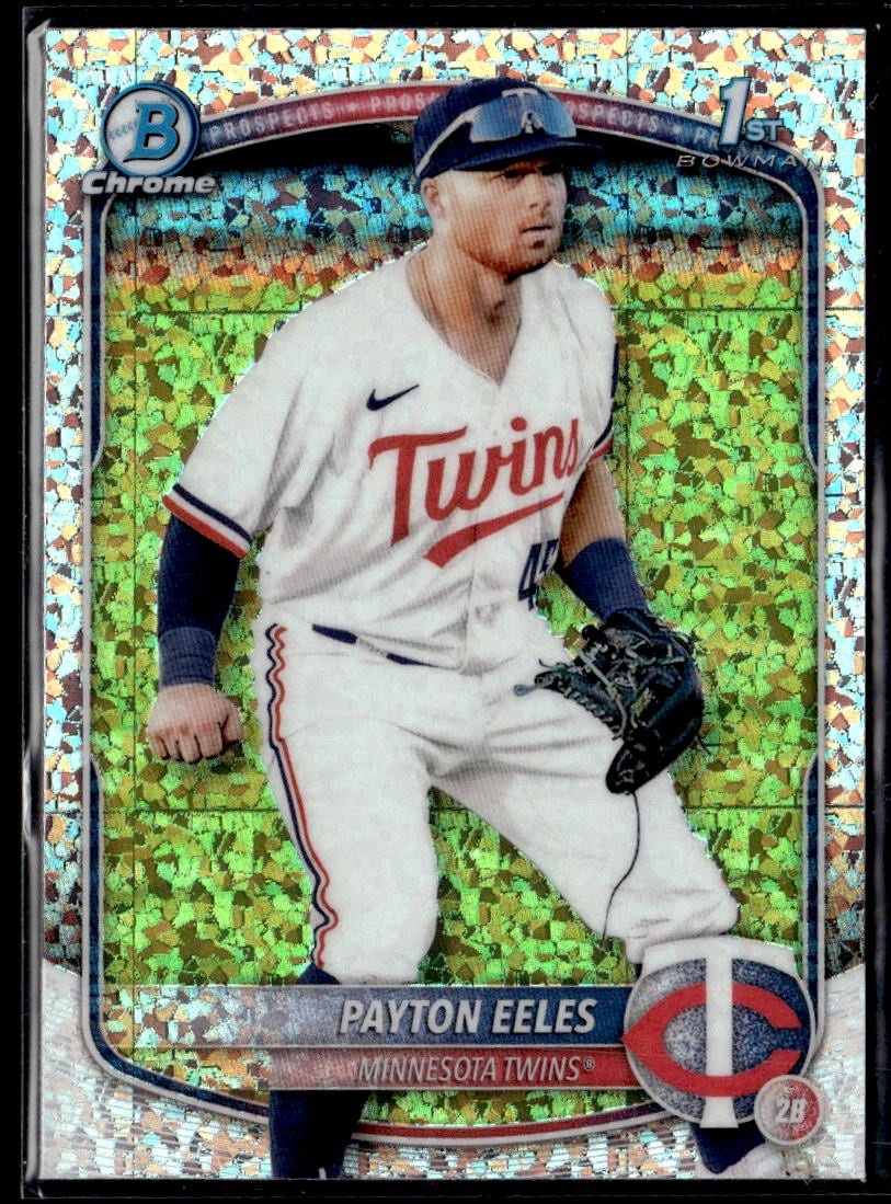 2025 Bowman #BCP-78 Payton Eeles Chrome Prospects Mini Diamond Refractor