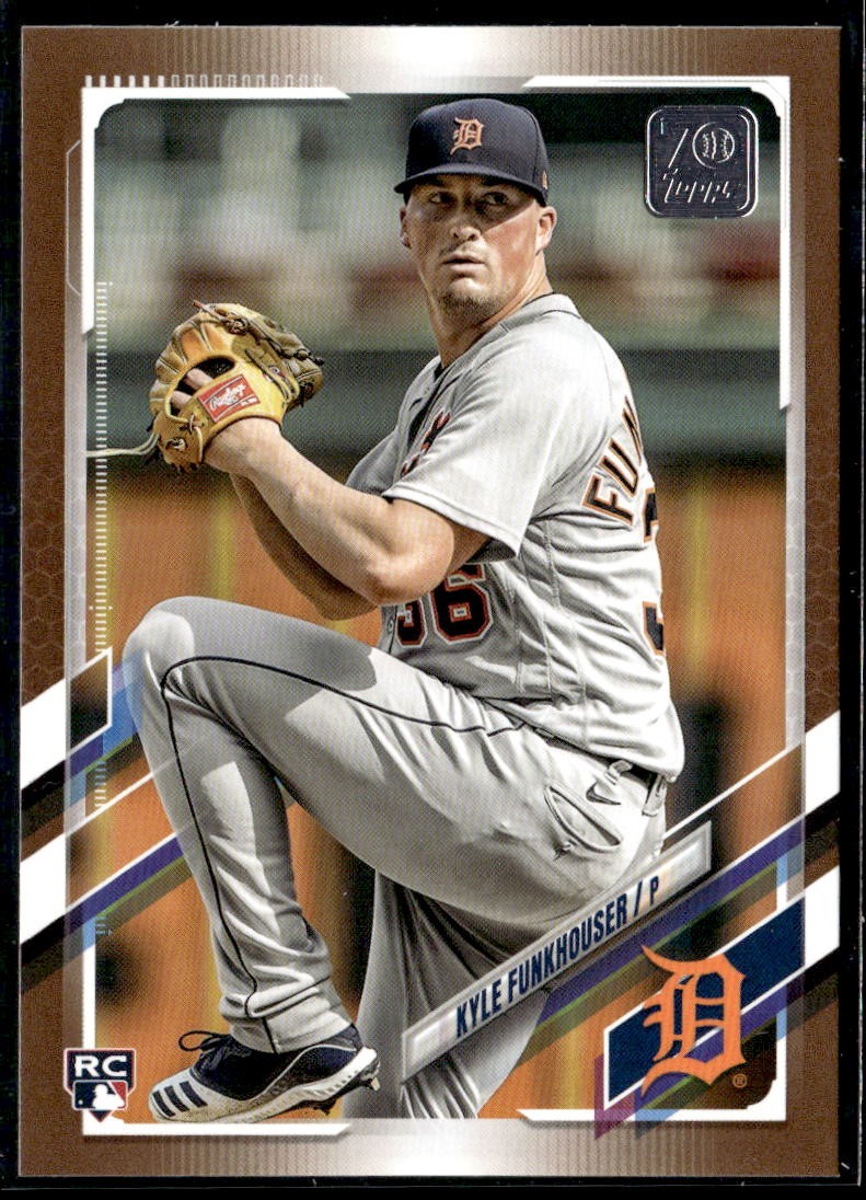 2021 Topps Update #US75 Kyle Funkhouser Gold #1911/2021
