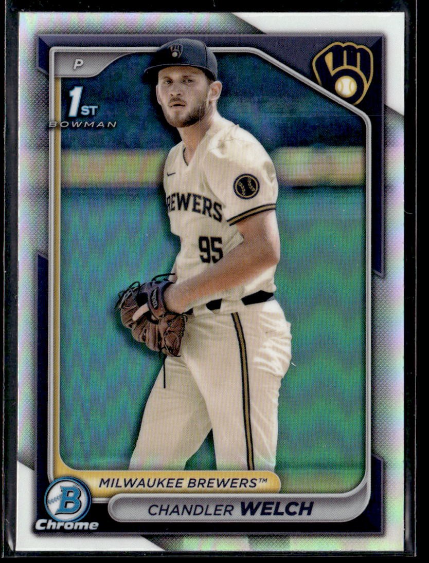 2024 Bowman Draft #BDC-103 Chandler Welch Chrome Refractor