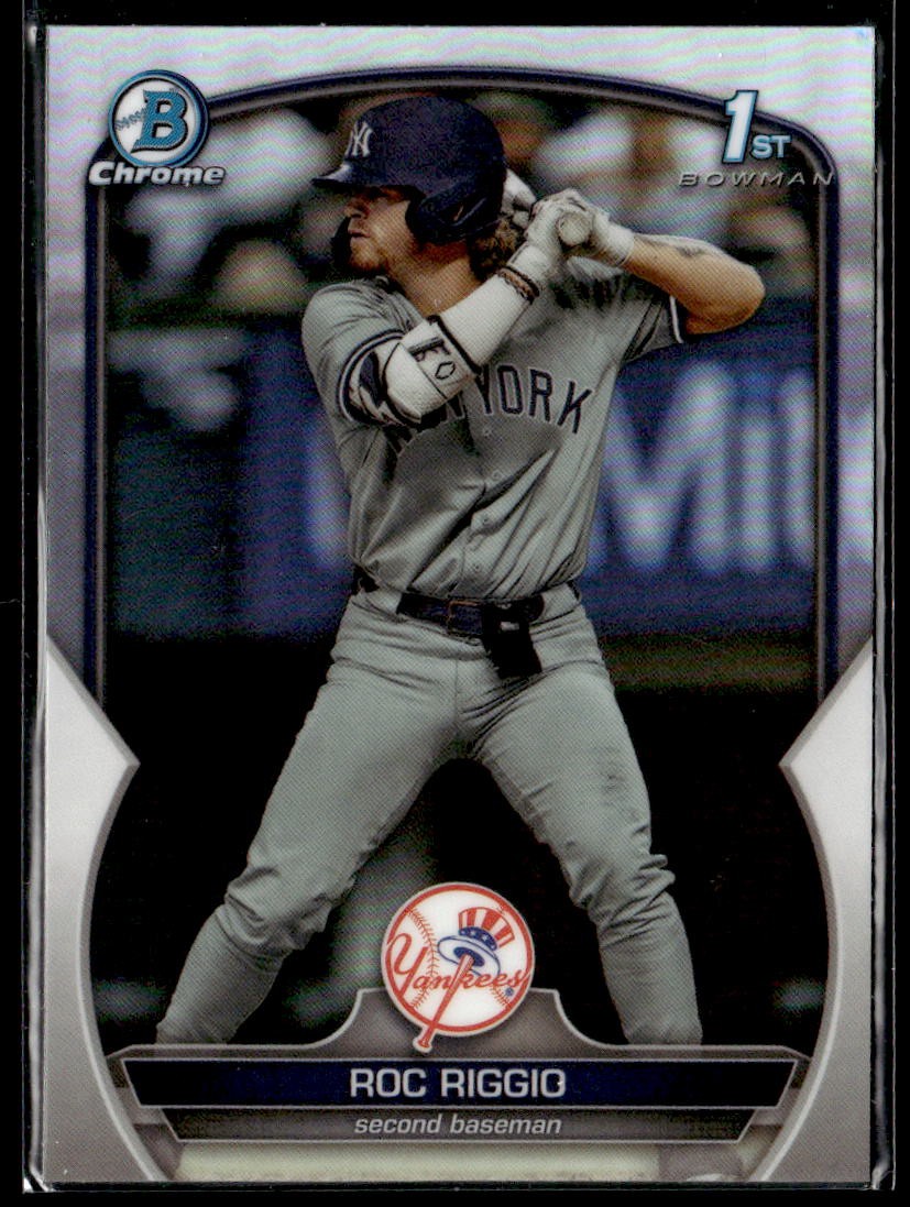 2023 Bowman Draft #BDC-30 Roc Riggio Chrome Refractor